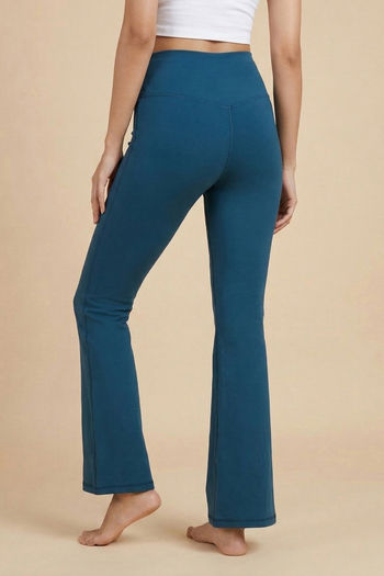 Zelocity Quick Dry Yoga & Training Track Pant - Teal Blue — image 2